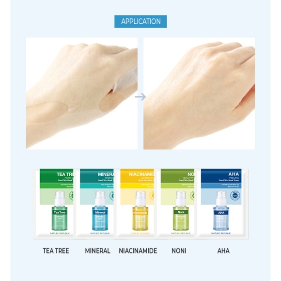NATURE REPUBLIC [Luminous Skin] Good Skin Mask Sheet - Niacinamide - Picture 7 of 11